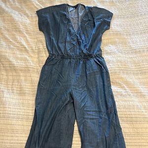 J. Crew Chambray Jumpsuit - perfect for spring!